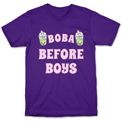 Boba Before Boys T-Shirt