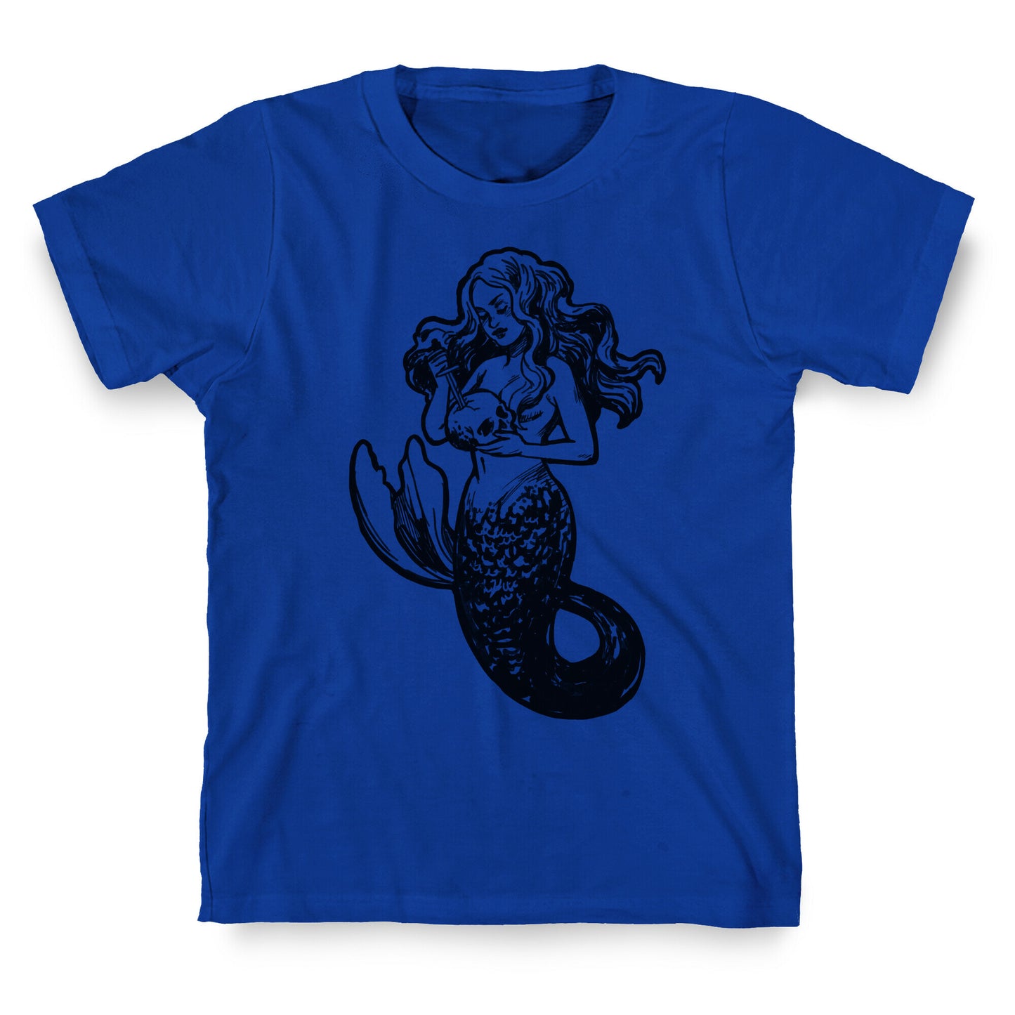 A Mermaid and Her Skull T-Shirt