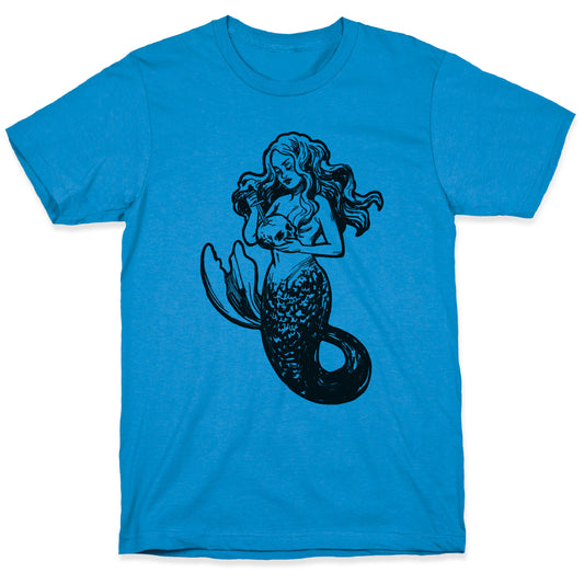 A Mermaid and Her Skull T-Shirt