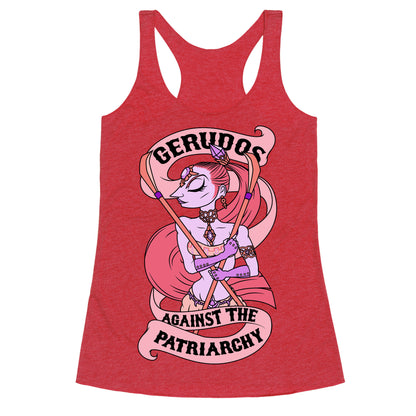 Gerudos Against The Patriarchy Racerback Tank