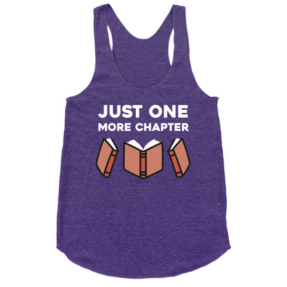 Just One More Chapter Racerback Tank