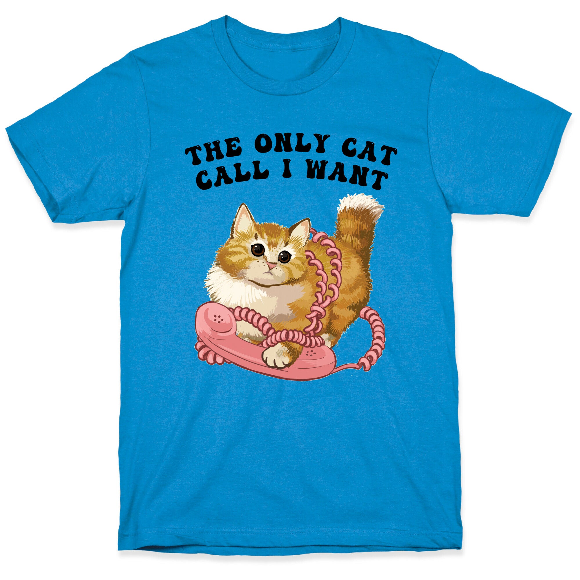 The Only Cat Call I Want (Cute Cat) T-Shirt