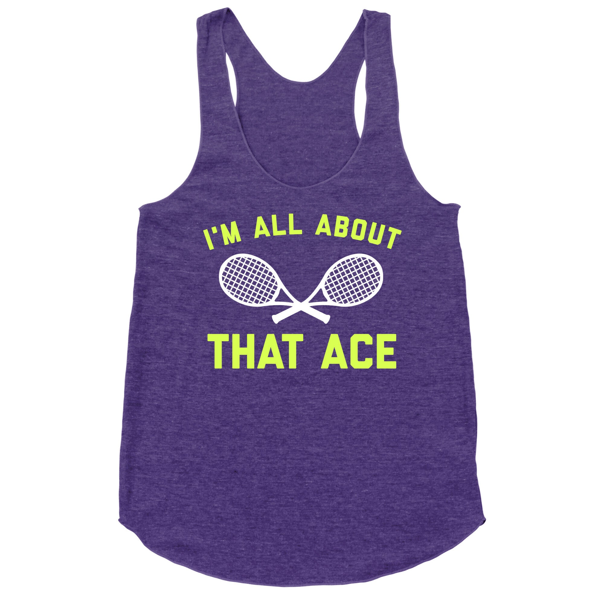 I'm All About That Ace Racerback Tank