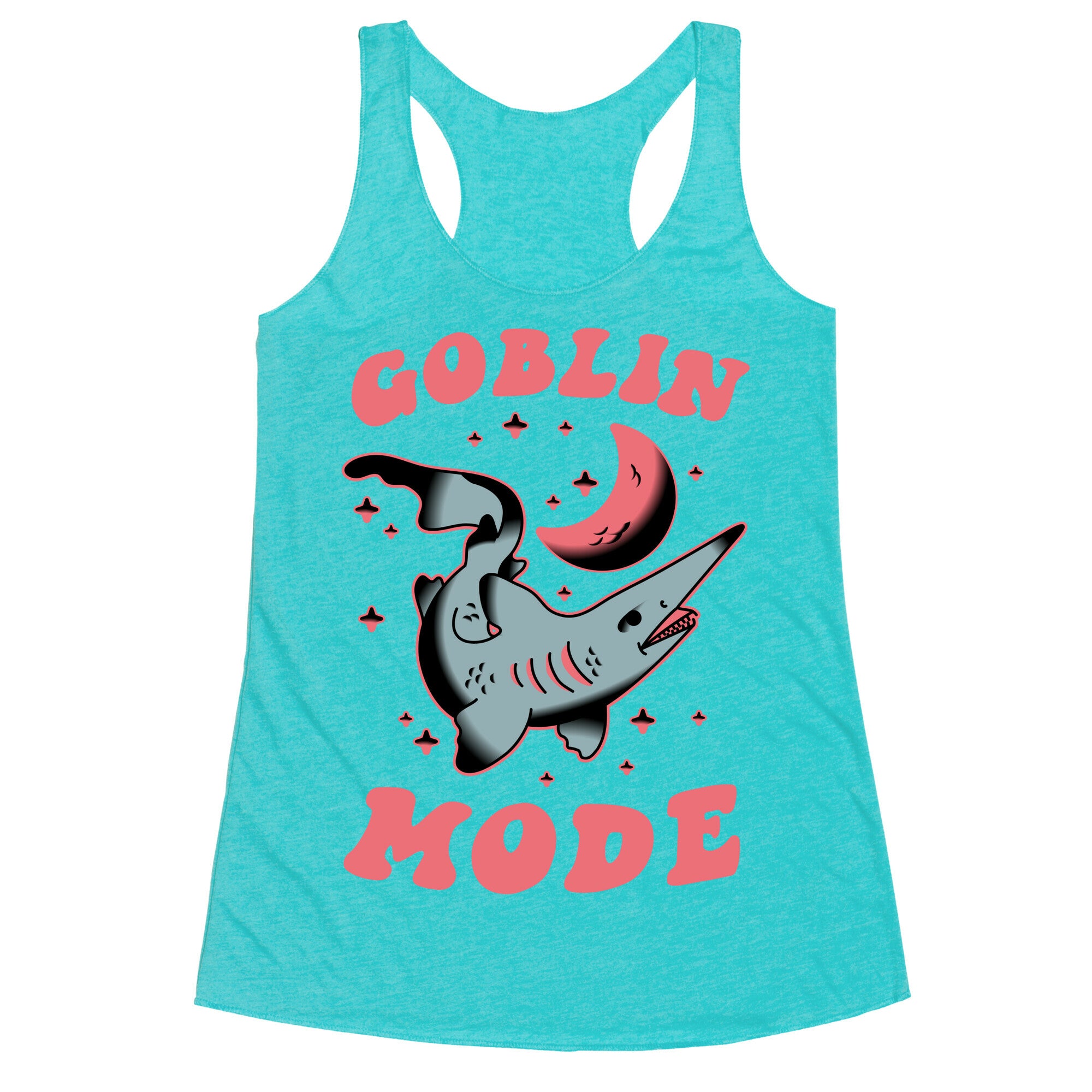 Goblin Mode (Goblin Shark) Racerback Tank