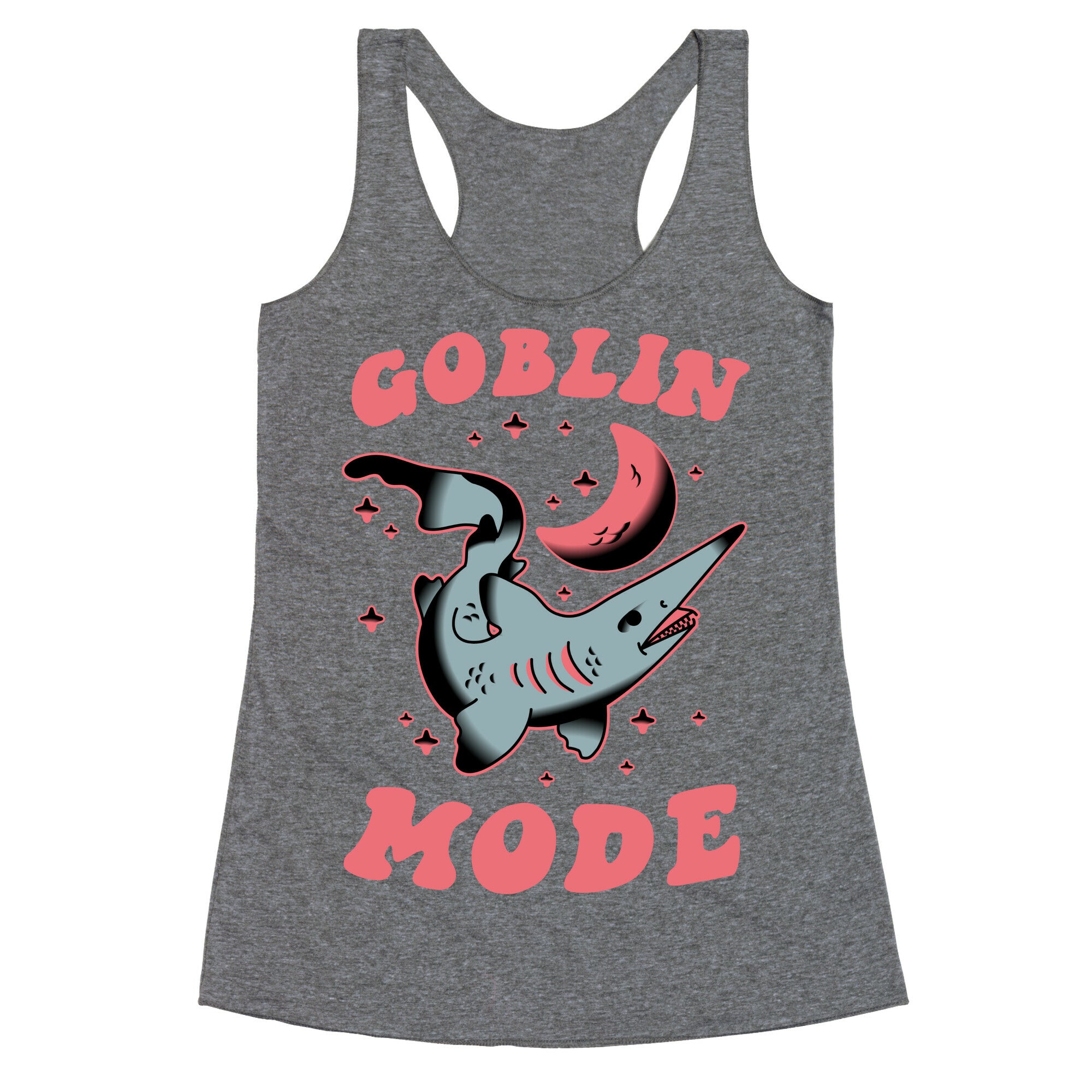 Goblin Mode (Goblin Shark) Racerback Tank