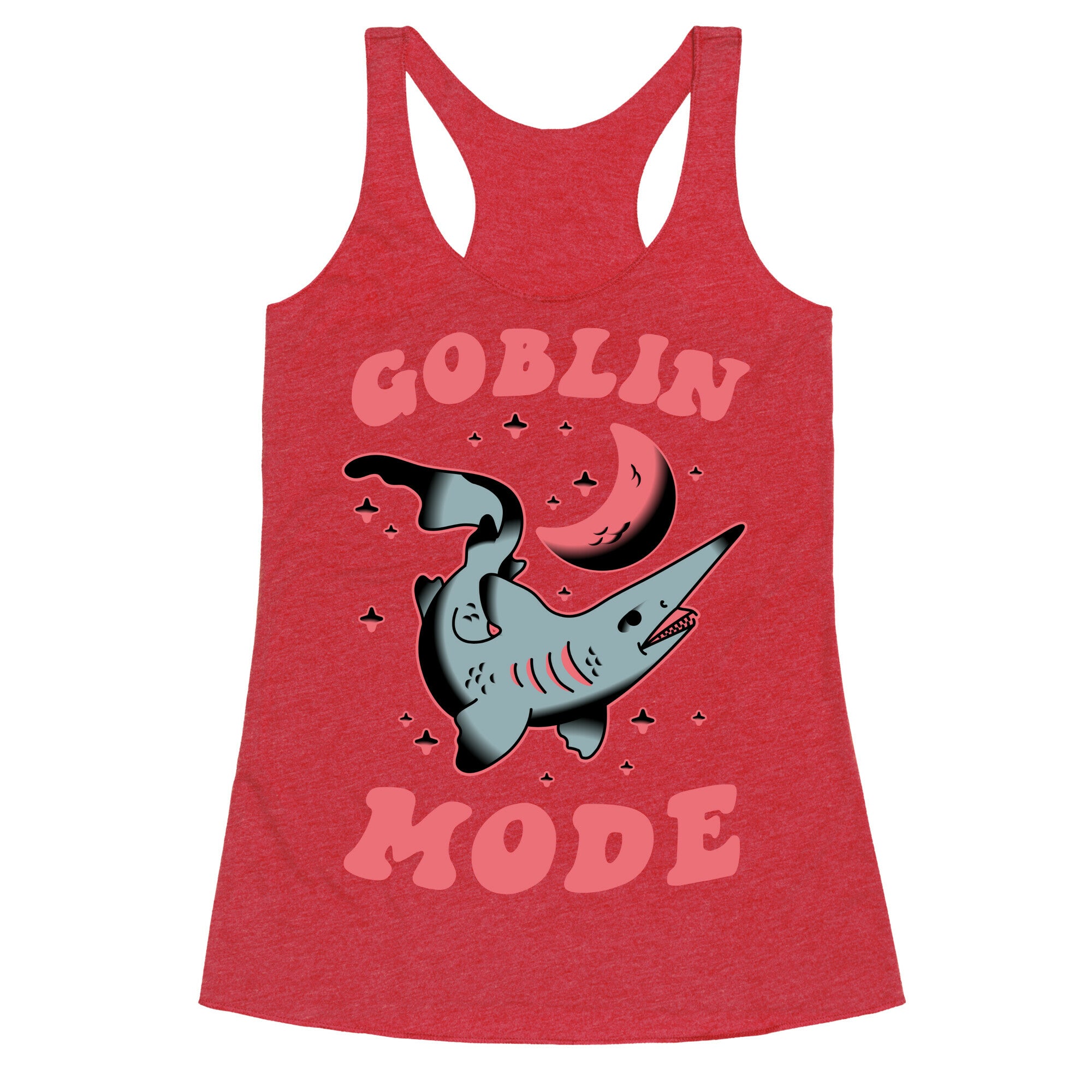 Goblin Mode (Goblin Shark) Racerback Tank
