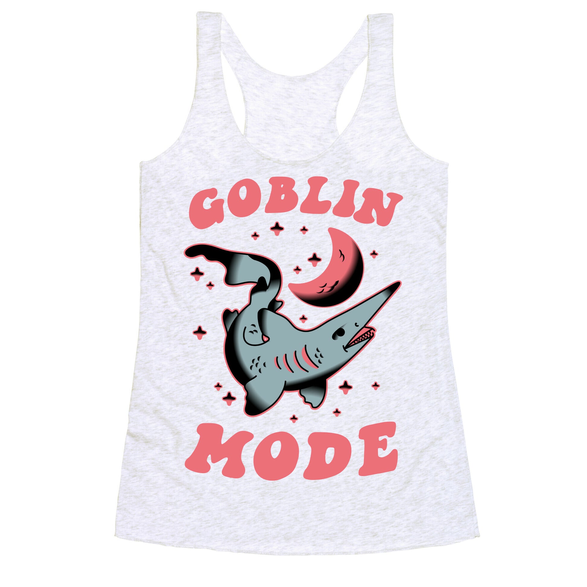 Goblin Mode (Goblin Shark) Racerback Tank