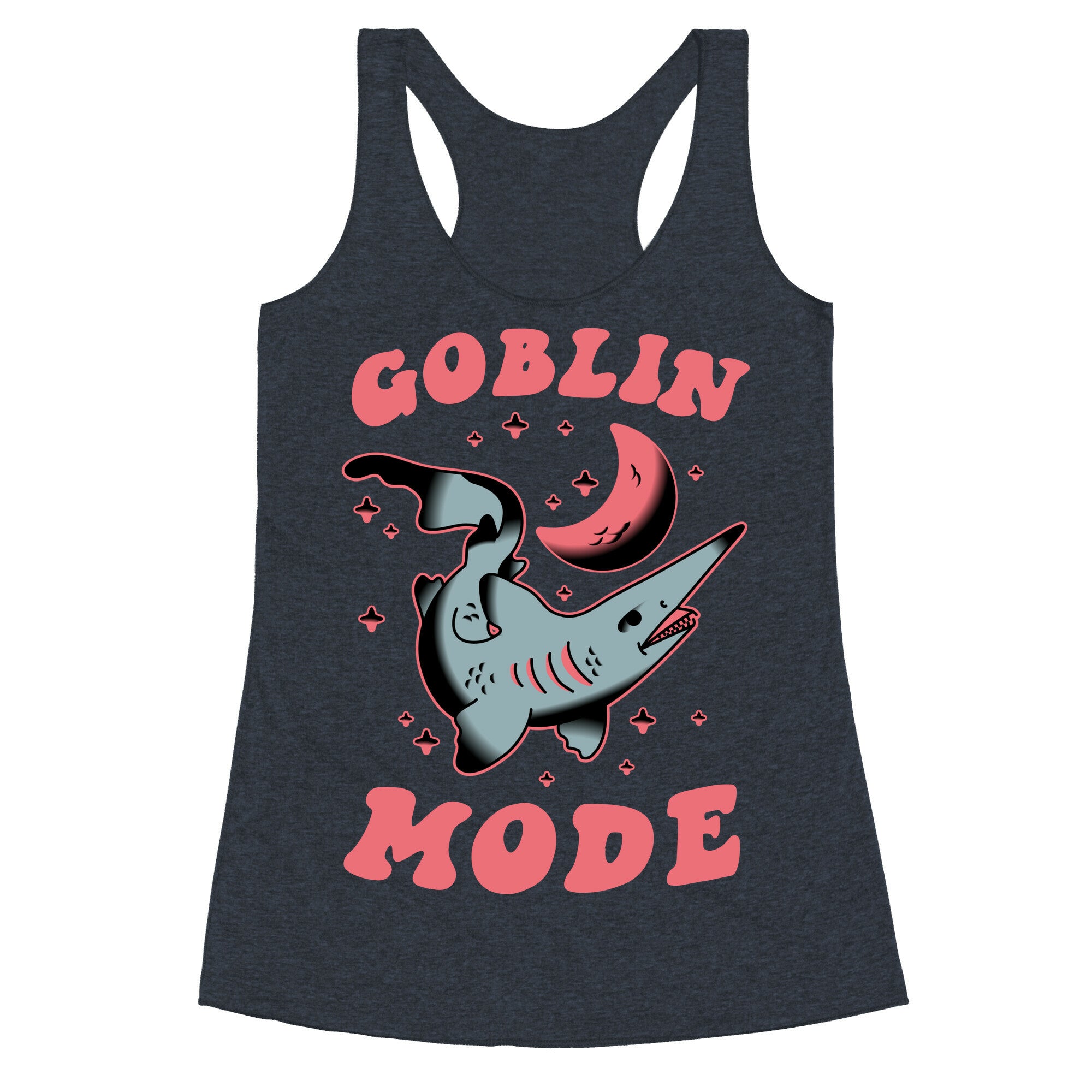 Goblin Mode (Goblin Shark) Racerback Tank