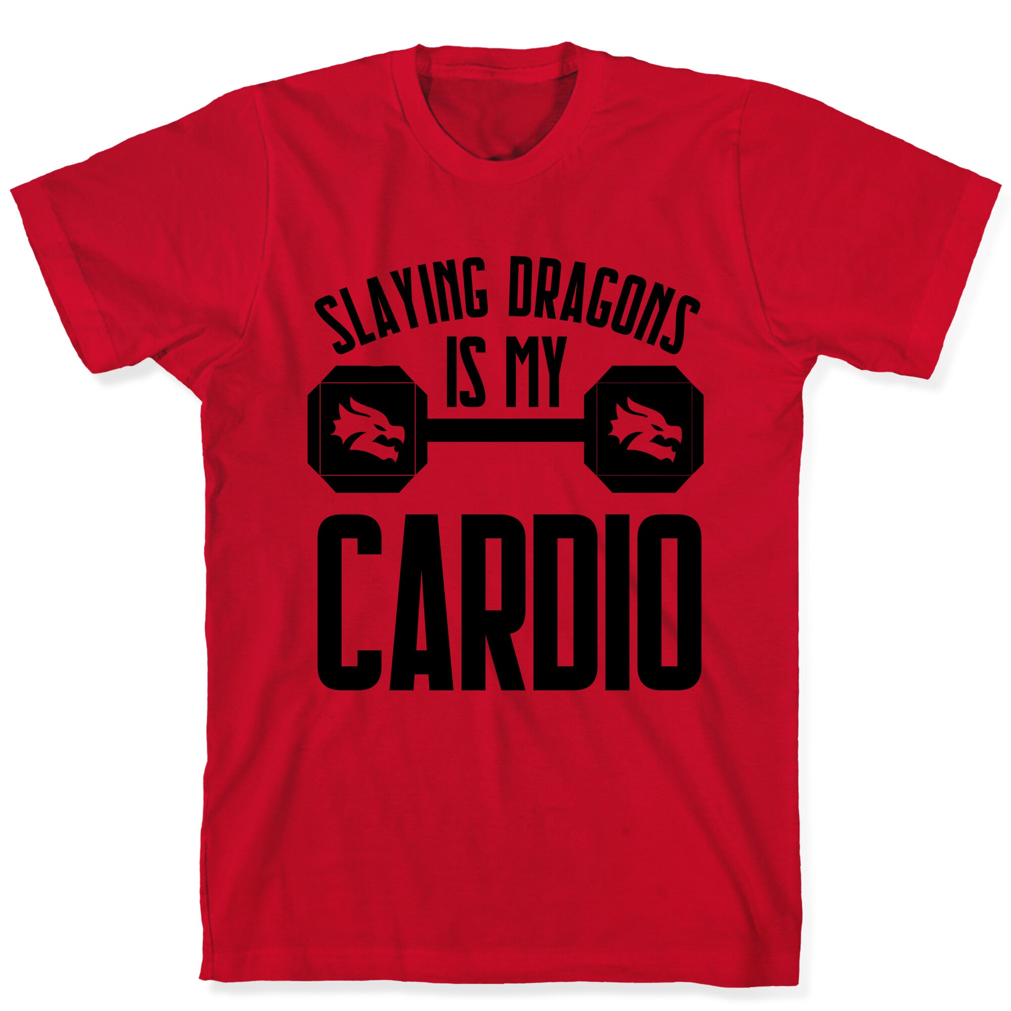 Slaying Dragons Is My Cardio T-Shirt