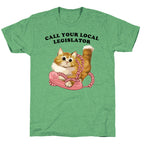 Call Your Local Legislator Unisex Triblend Tee