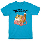 Call Your Local Legislator Unisex Triblend Tee