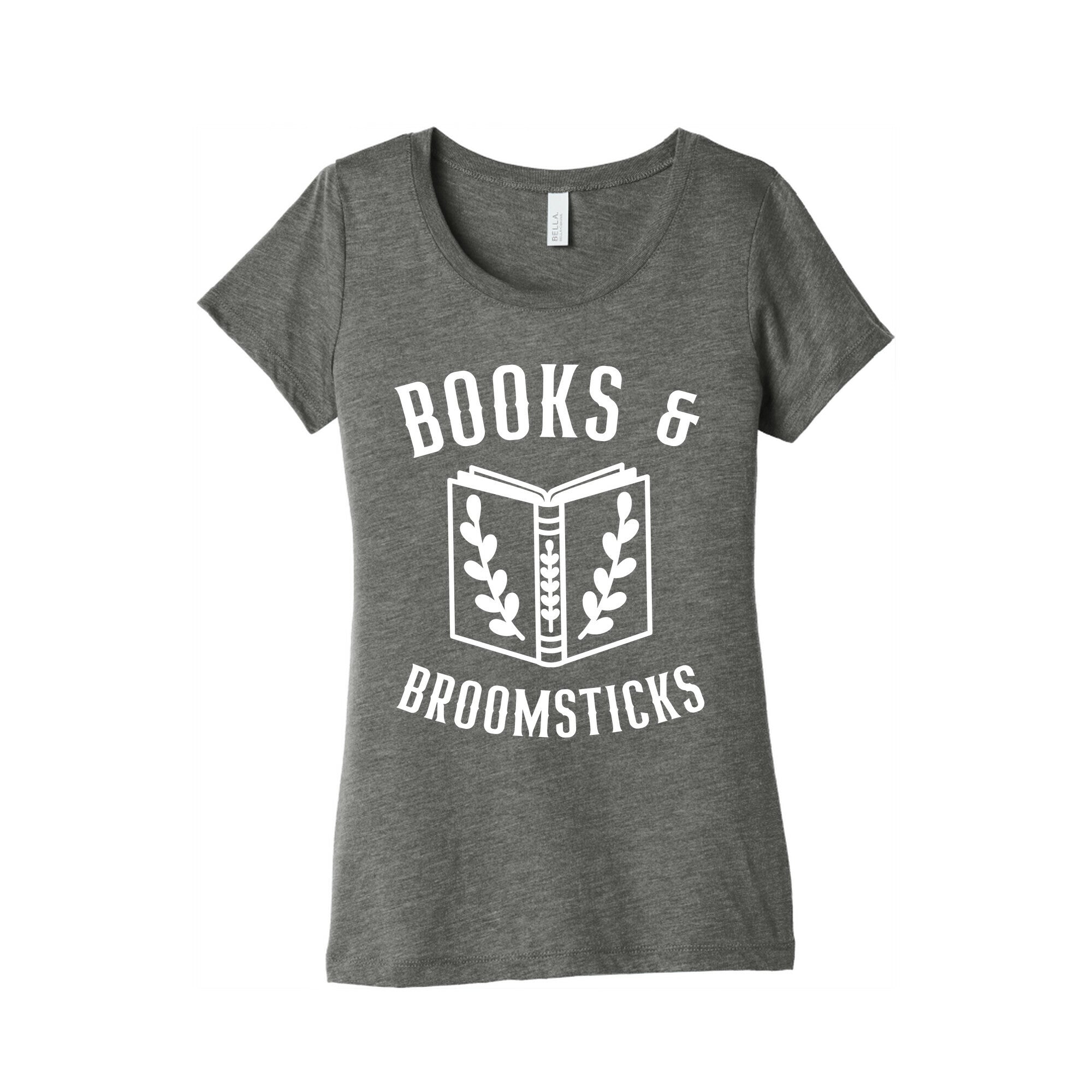 Books And Broomsticks Women's Triblend Tee