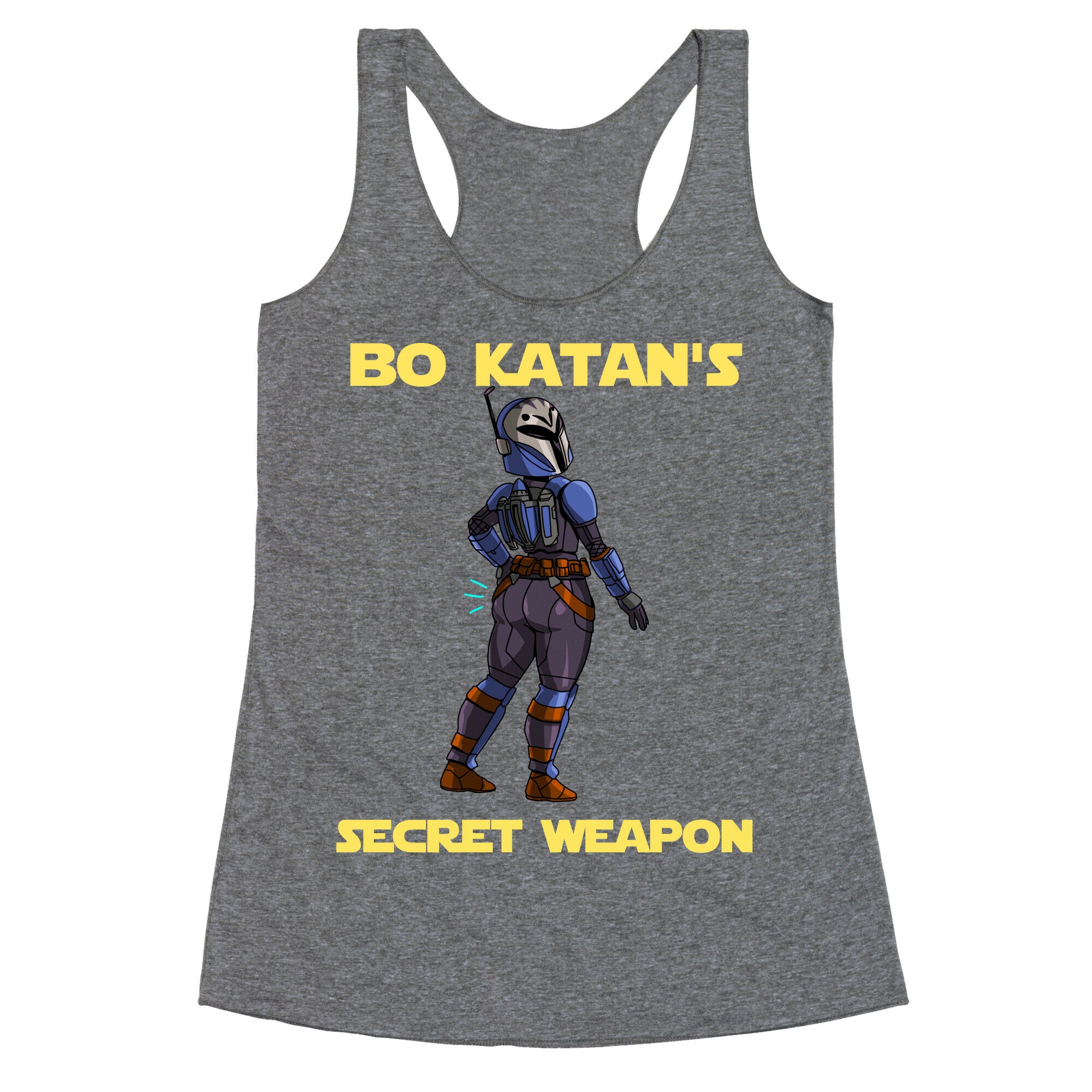 Bo Katan's Secret Weapon Racerback Tank