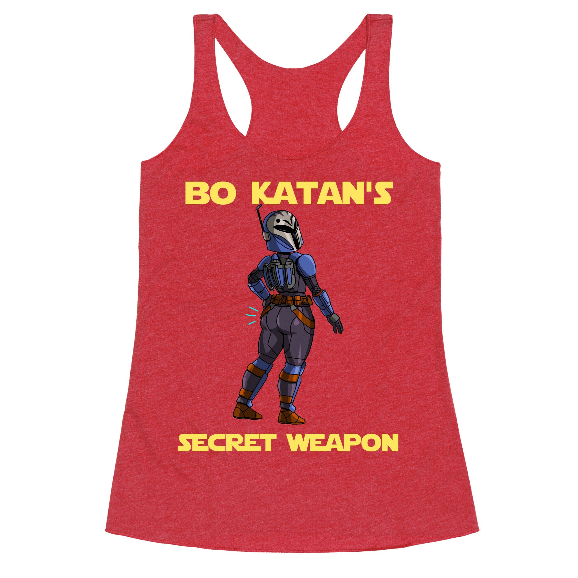 Bo Katan's Secret Weapon Racerback Tank