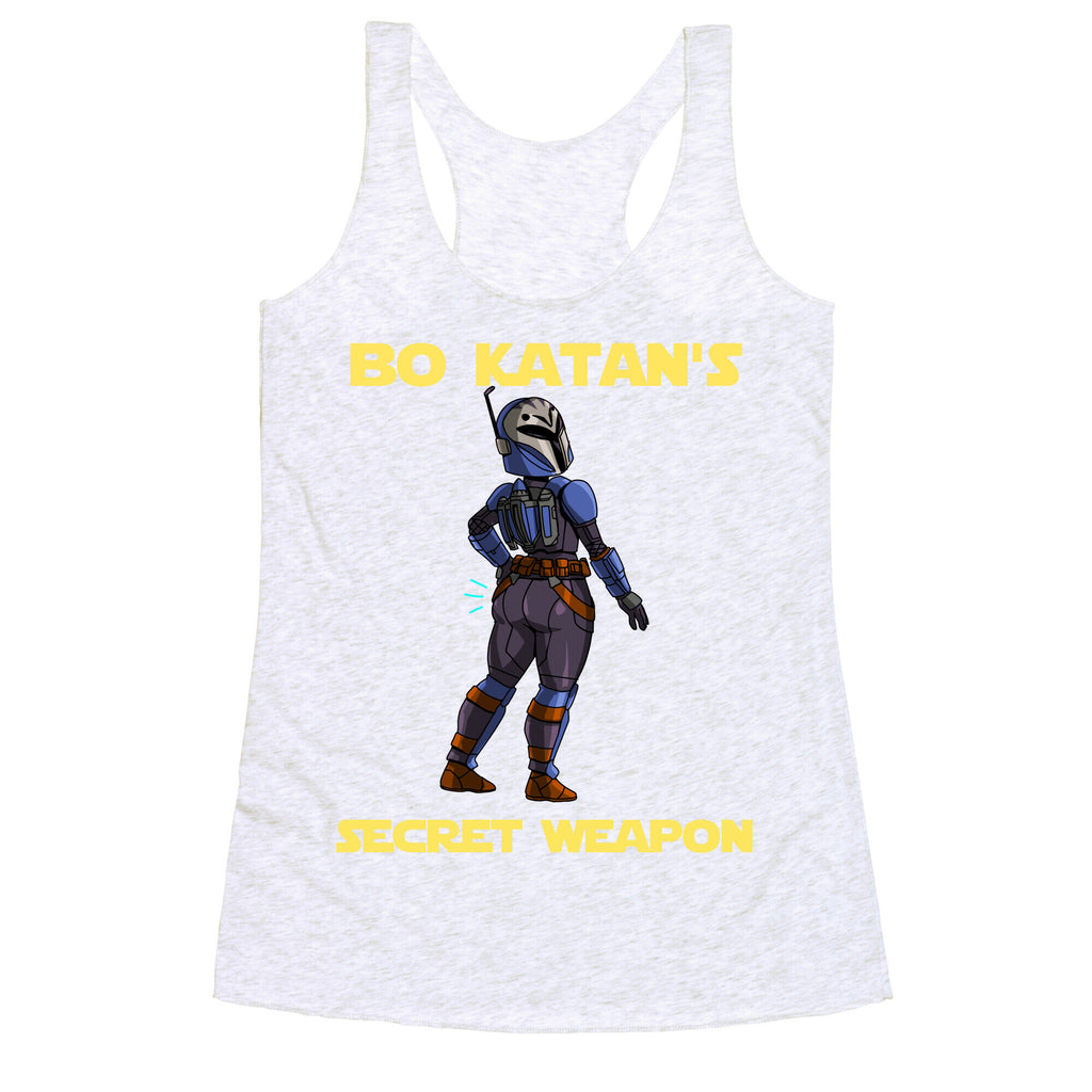 Bo Katan's Secret Weapon Racerback Tank