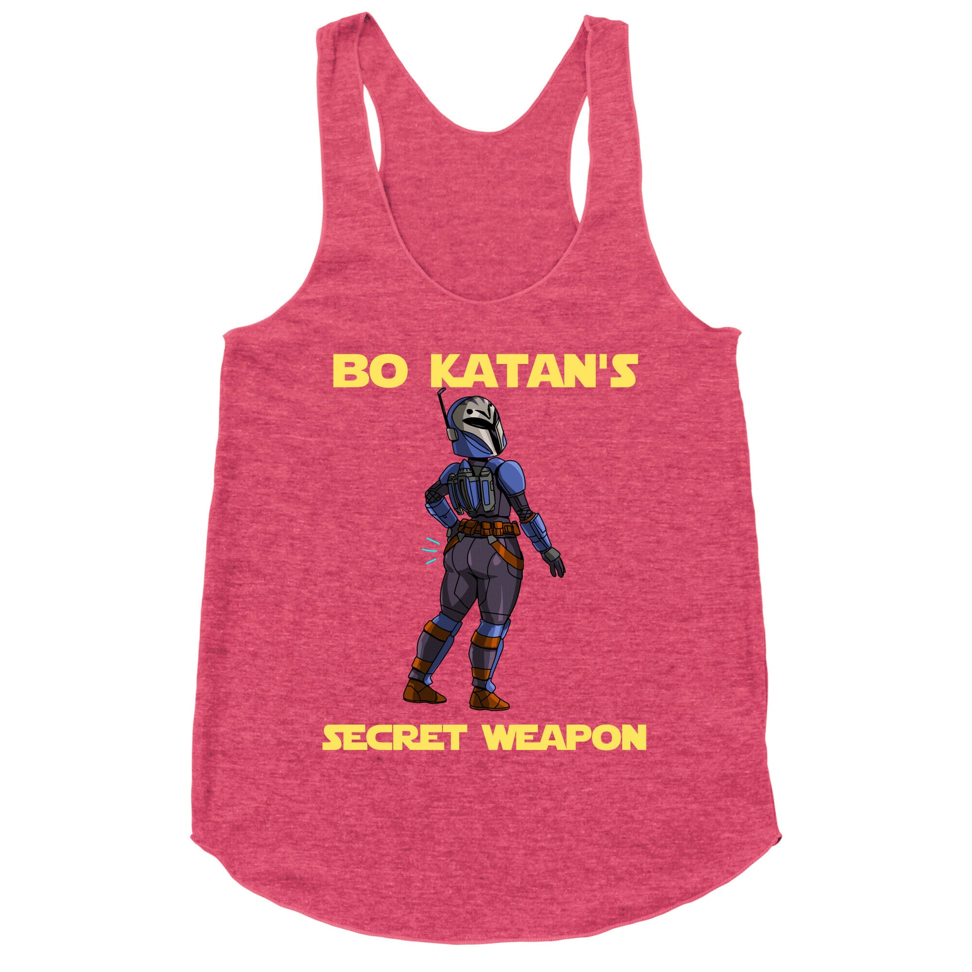 Bo Katan's Secret Weapon Racerback Tank