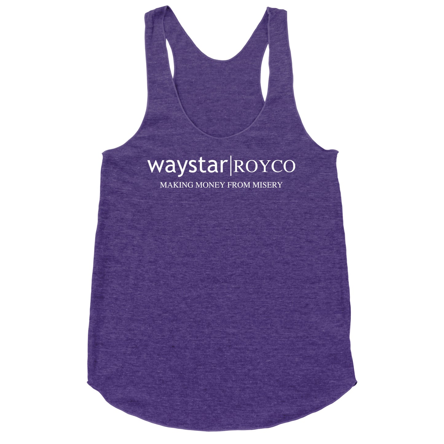 Waystar Royco: Making Money From Misery Racerback Tank