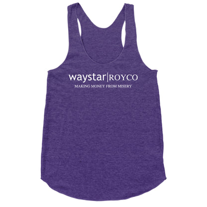 Waystar Royco: Making Money From Misery Racerback Tank