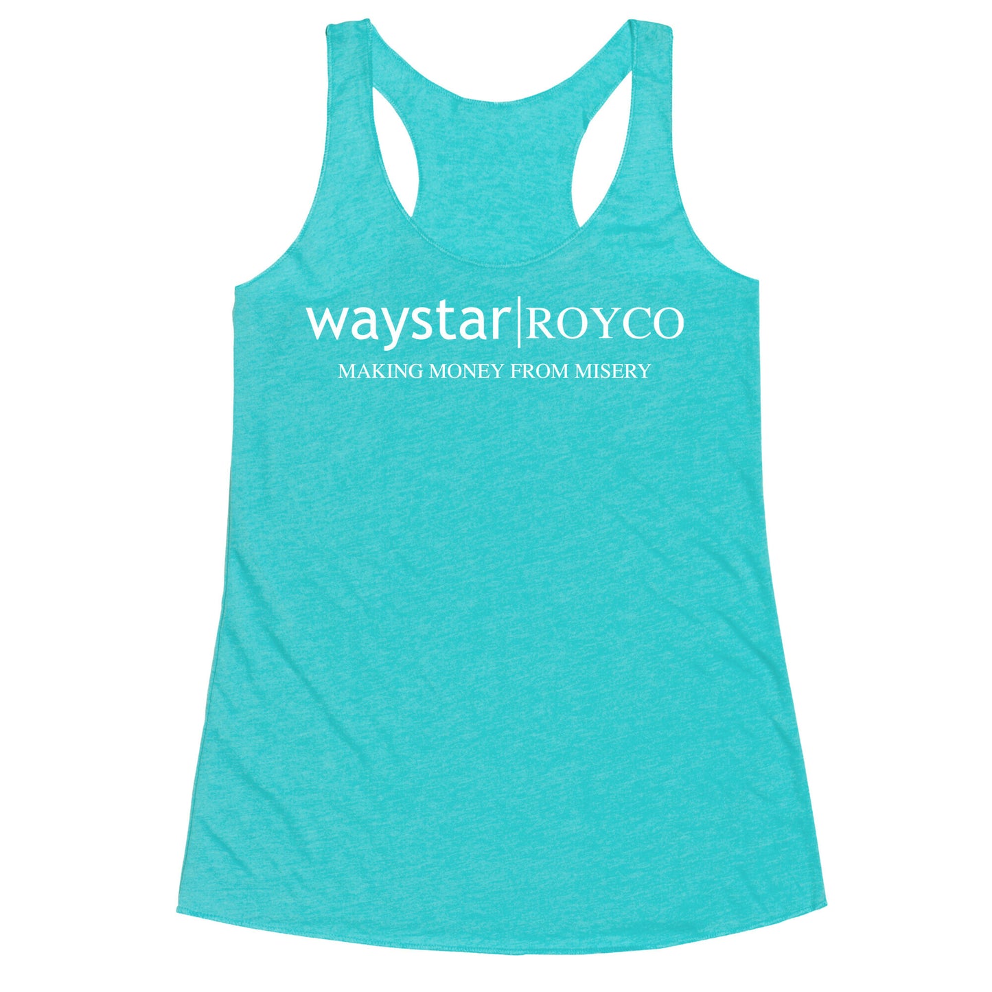 Waystar Royco: Making Money From Misery Racerback Tank