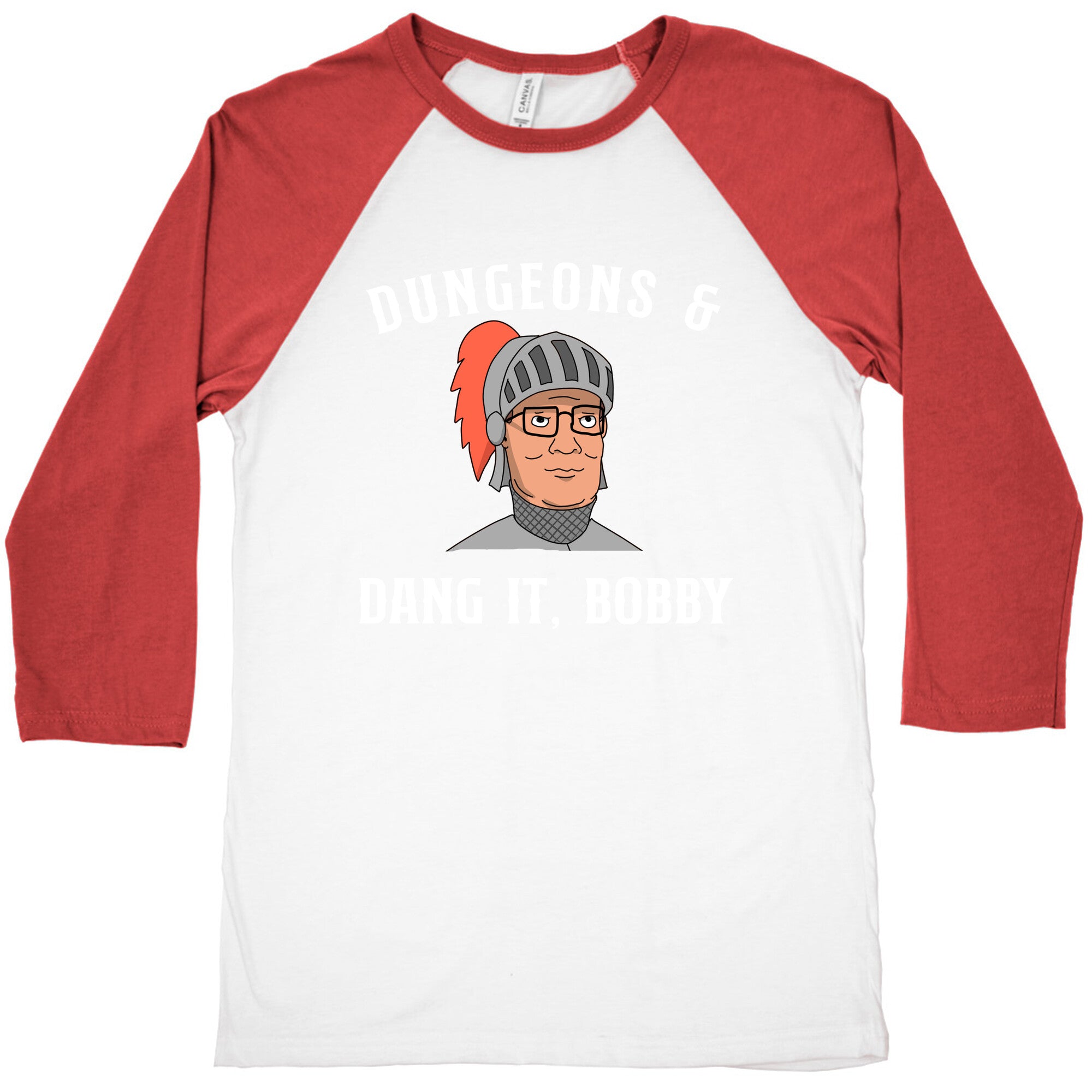 Dungeons & Dang it Bobby Baseball Tee