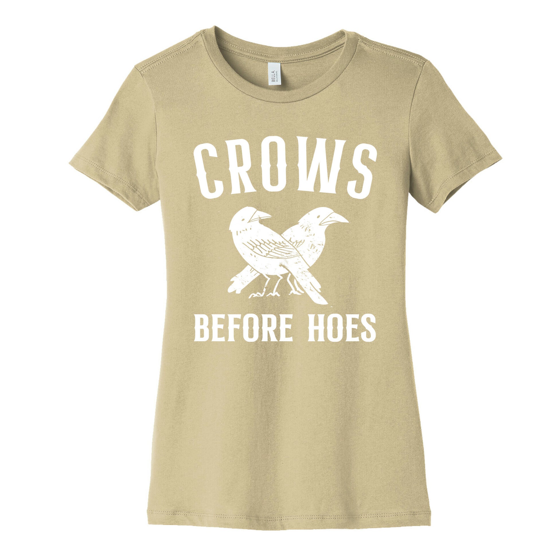 Crows Before Hoes Women's Cotton Tee