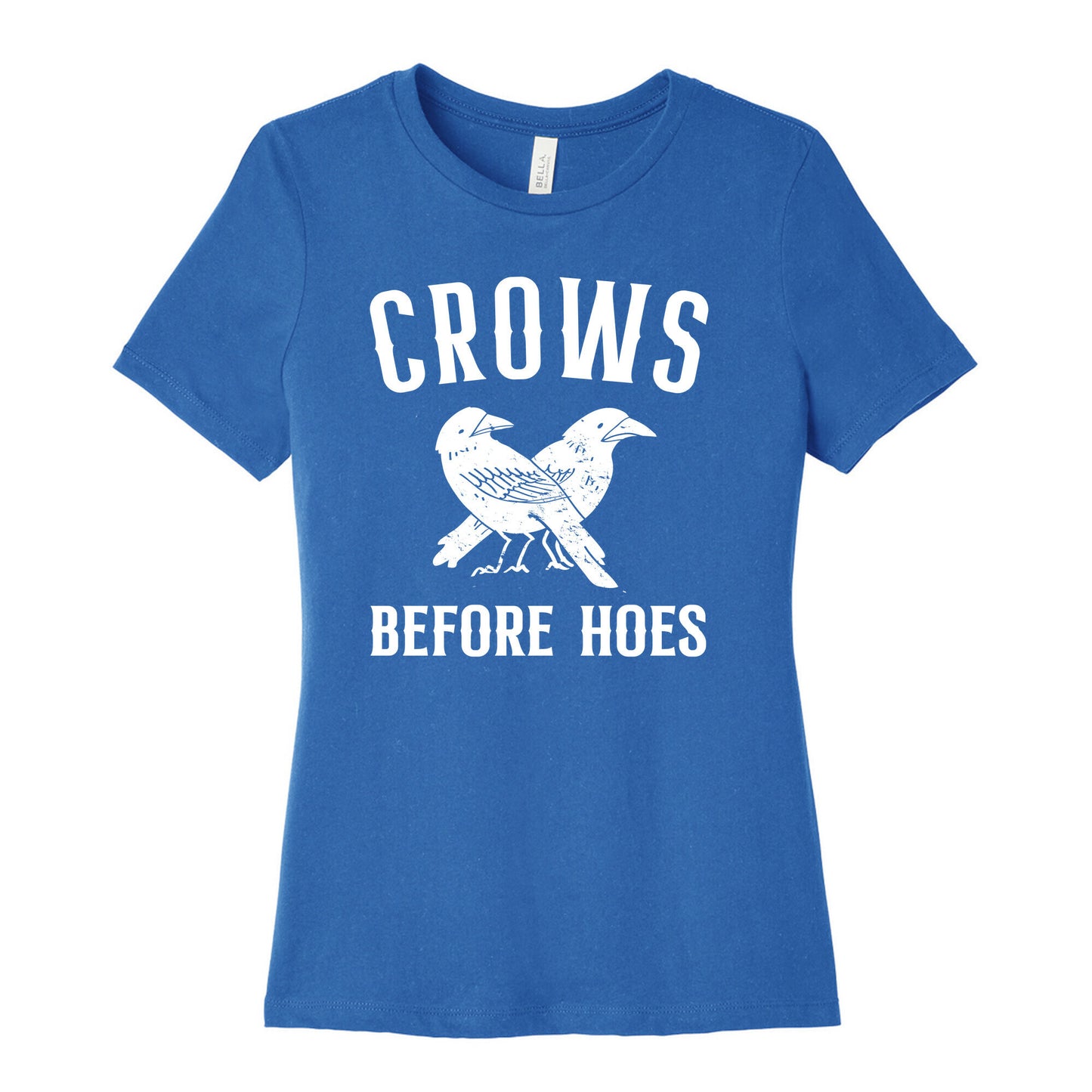 Crows Before Hoes Women's Cotton Tee