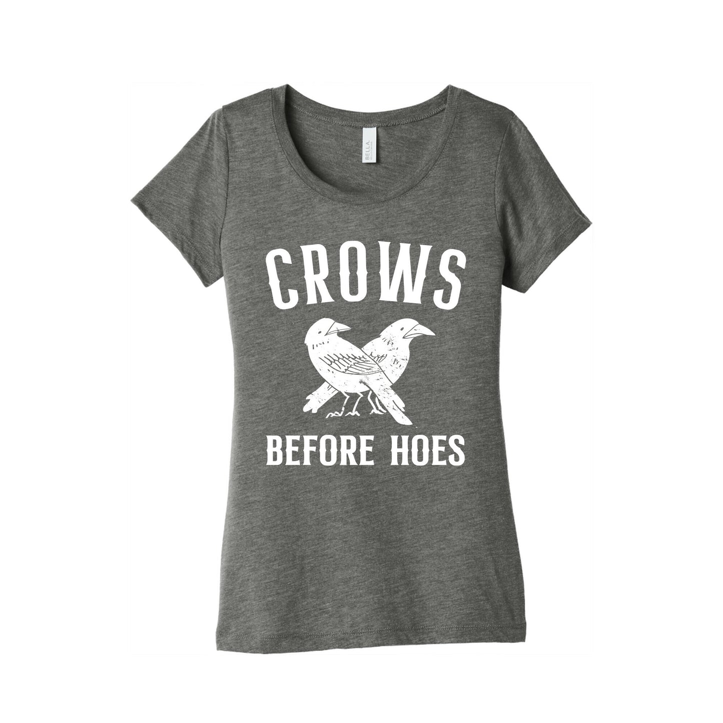 Crows Before Hoes Women's Triblend Tee