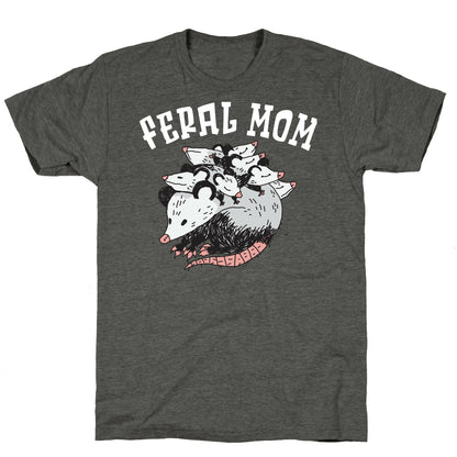 Feral Mom Unisex Triblend Tee