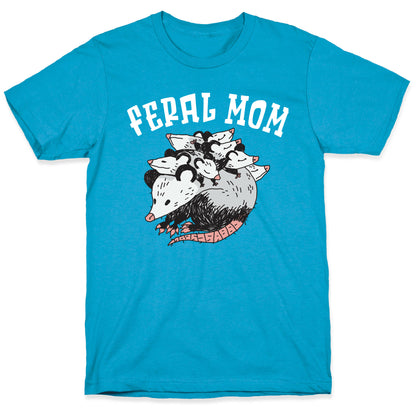 Feral Mom Unisex Triblend Tee