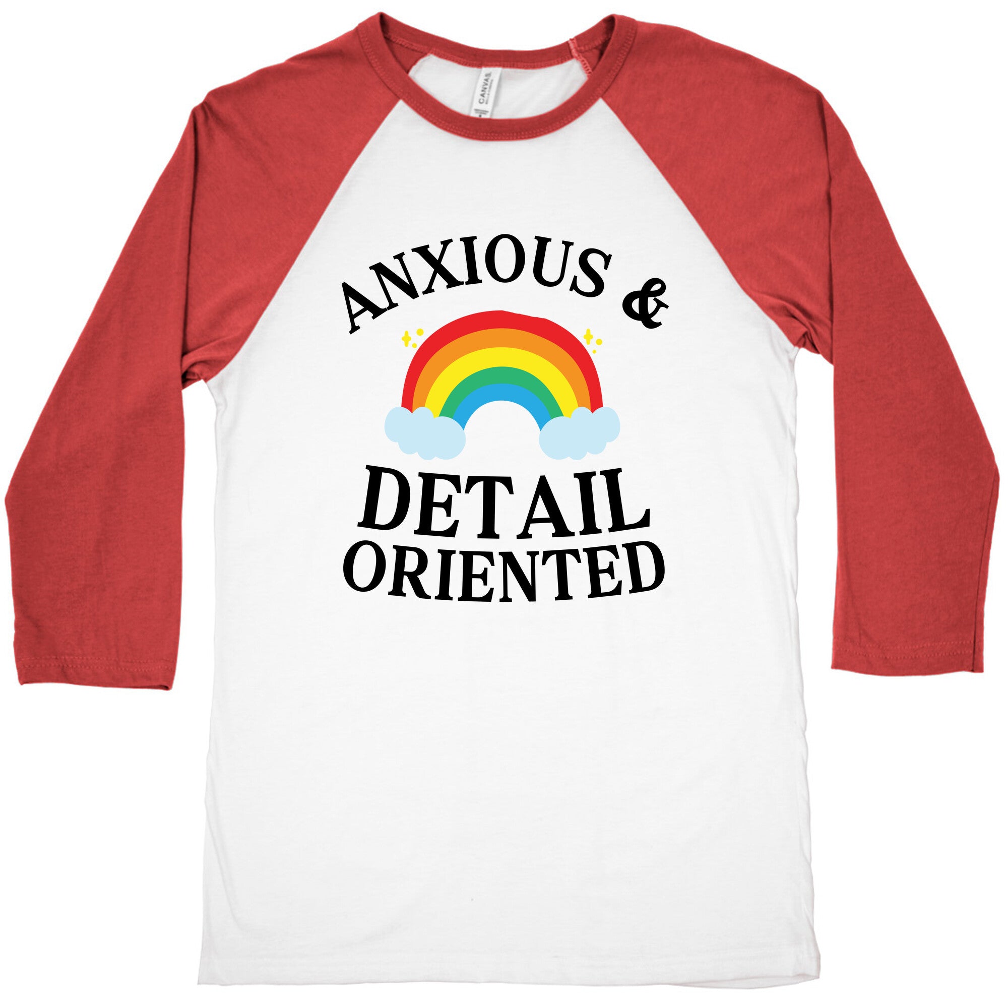 Anxious & Detail-oriented Baseball Tee