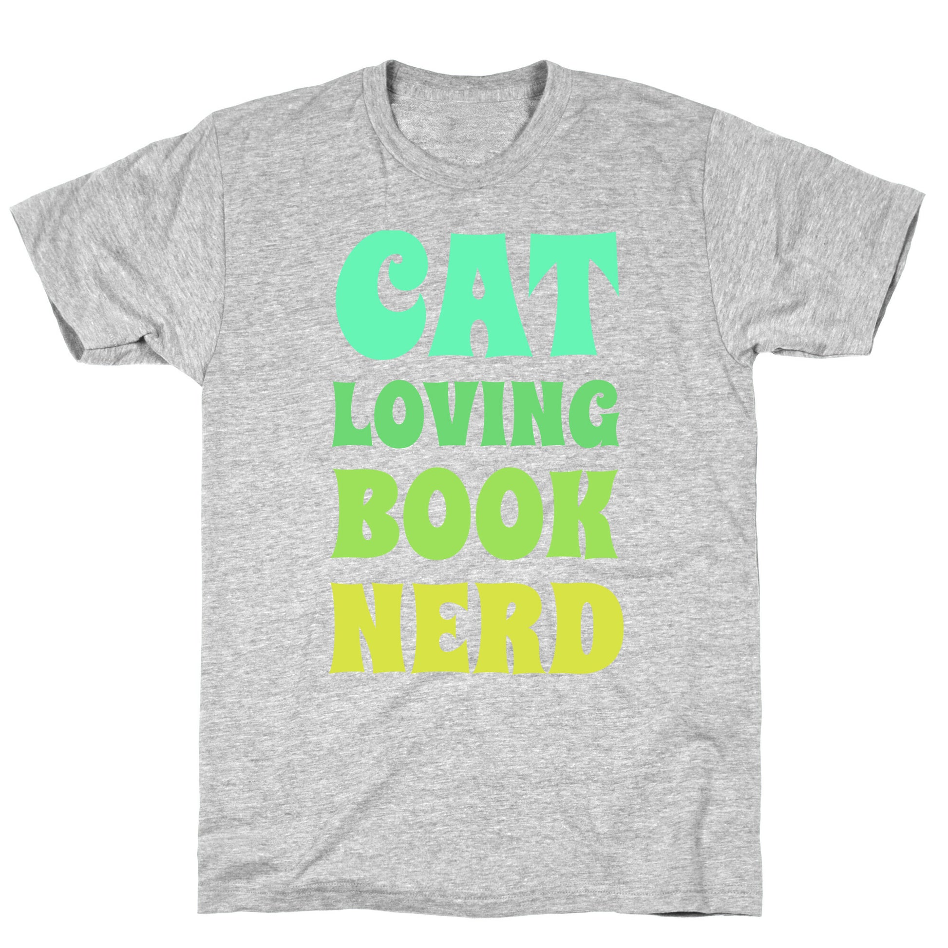 Cat-loving, Book-nerd T-Shirt