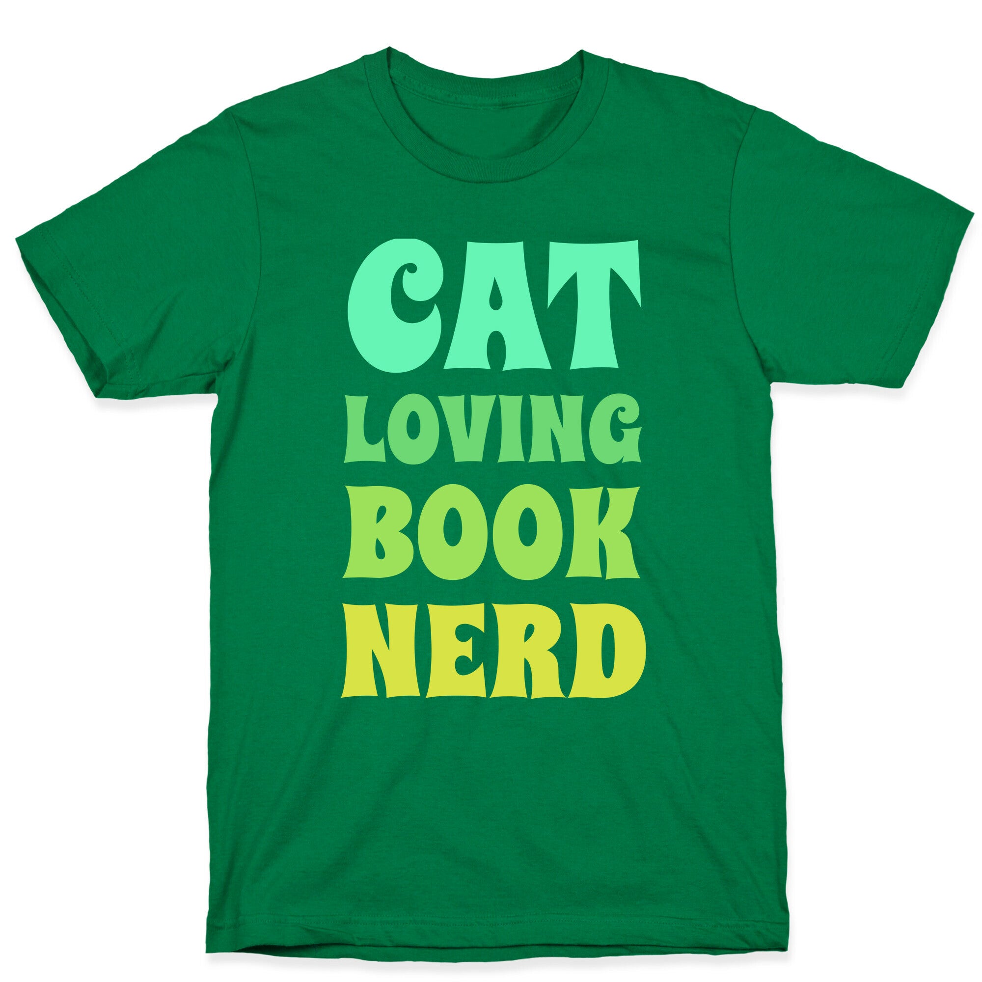 Cat-loving, Book-nerd T-Shirt