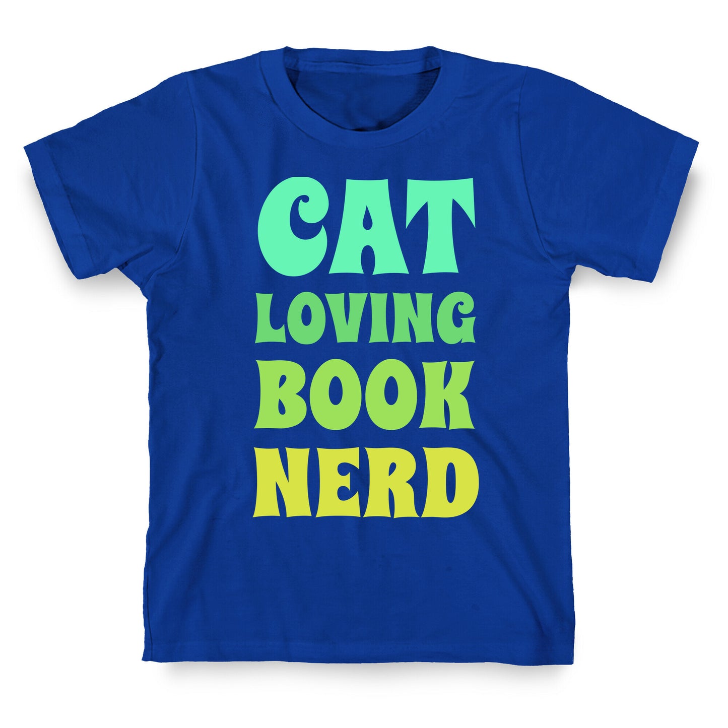 Cat-loving, Book-nerd T-Shirt