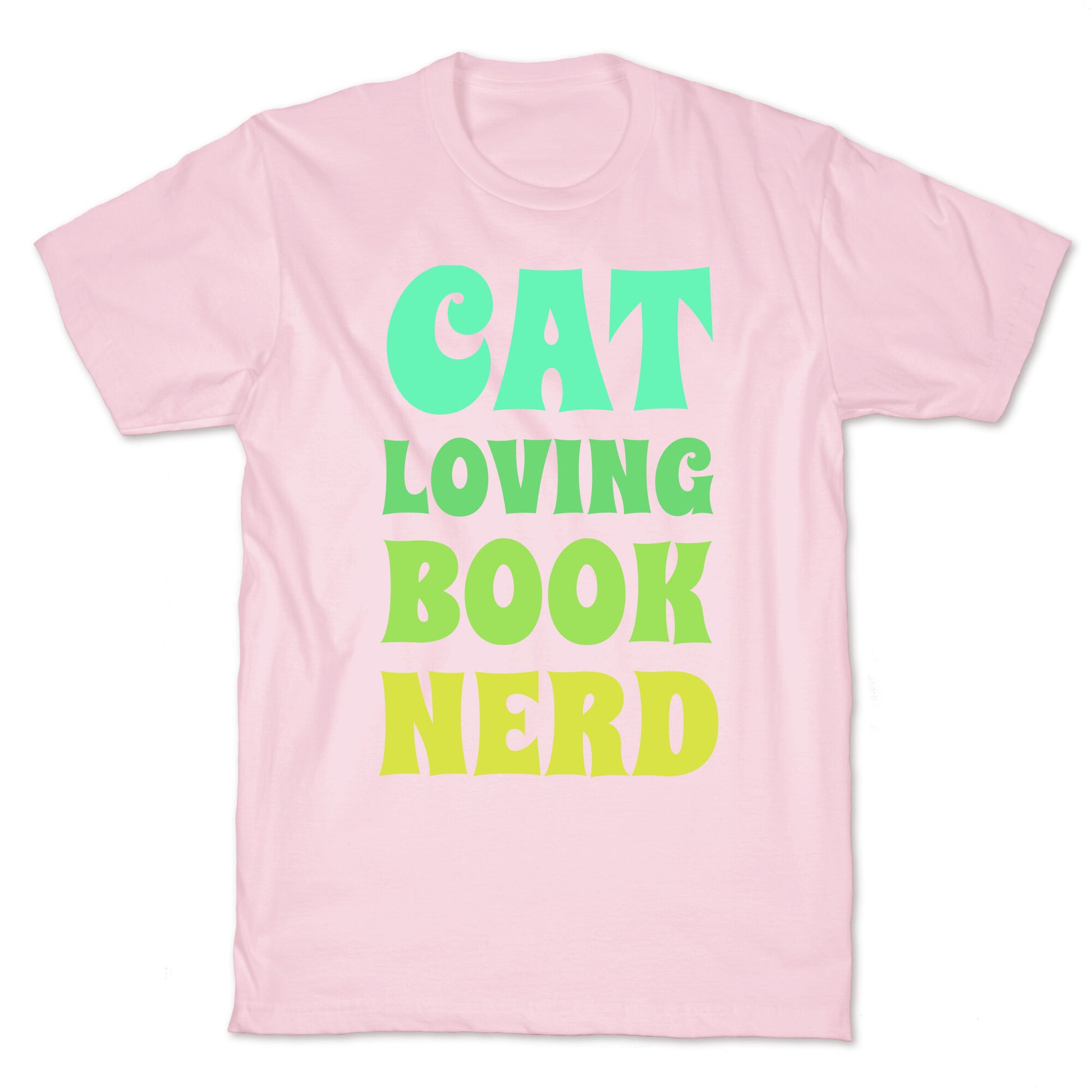 Cat-loving, Book-nerd T-Shirt