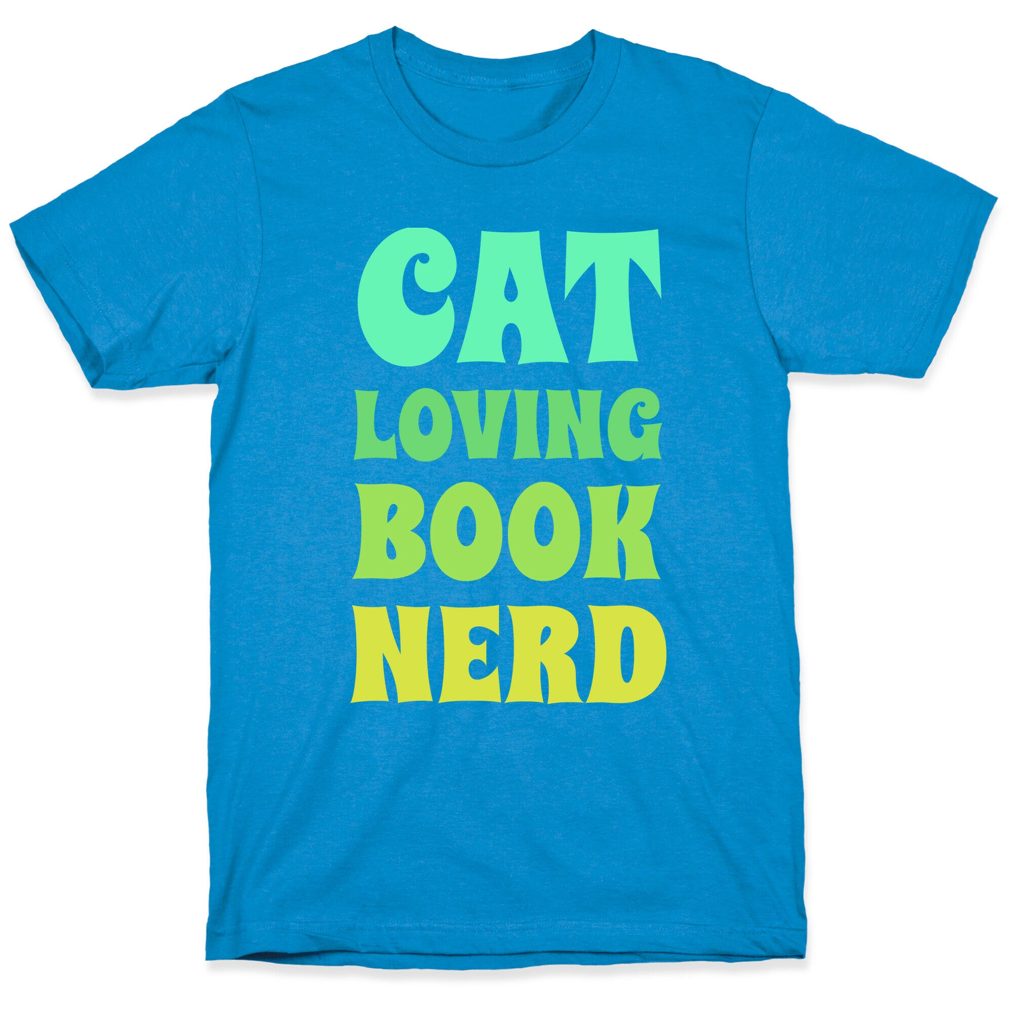 Cat-loving, Book-nerd T-Shirt