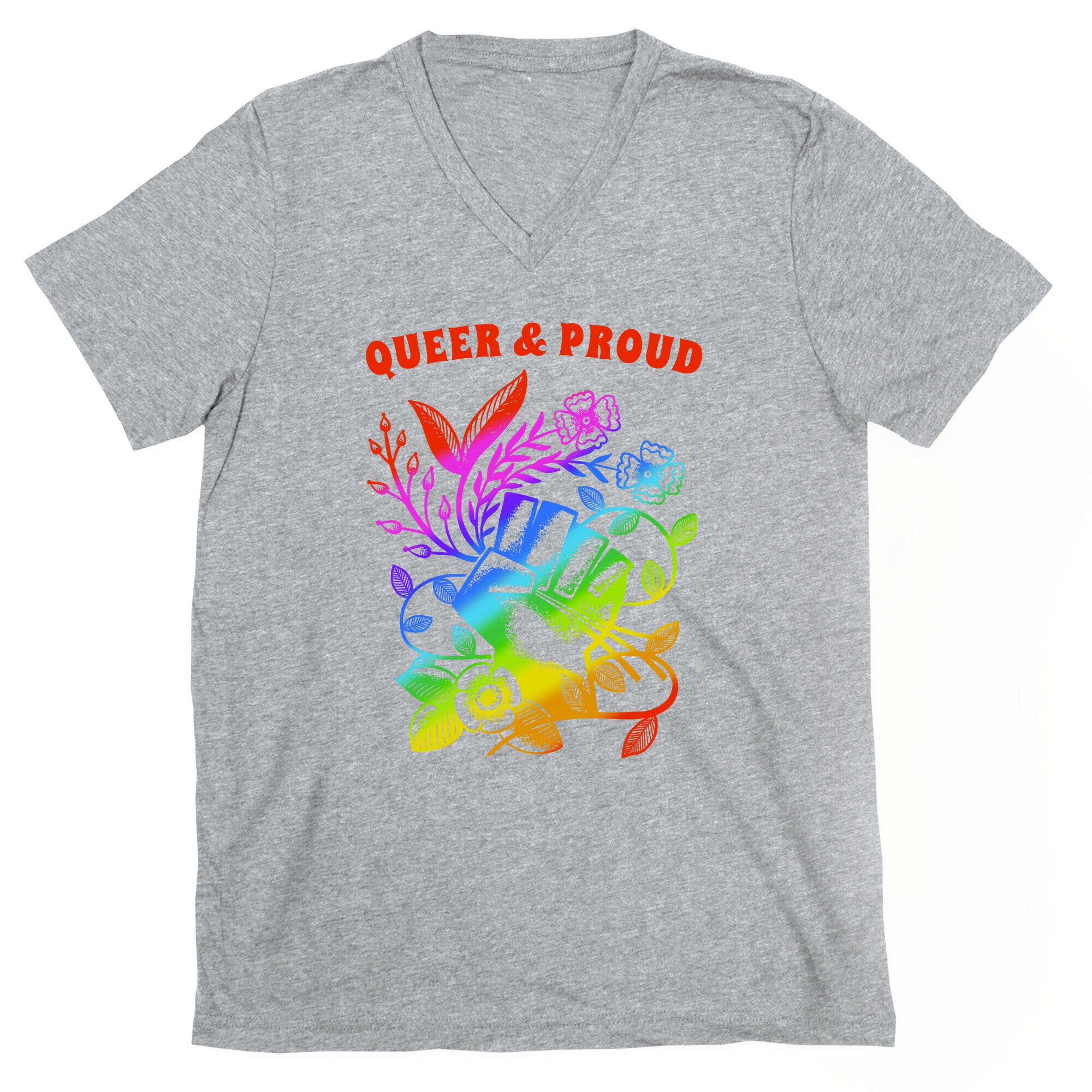 Queer And Proud V-Neck