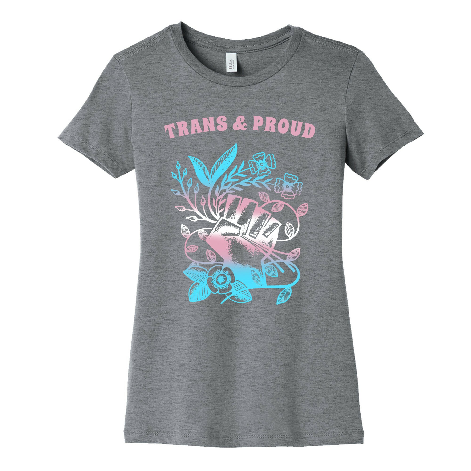 Trans & Proud Women's Cotton Tee