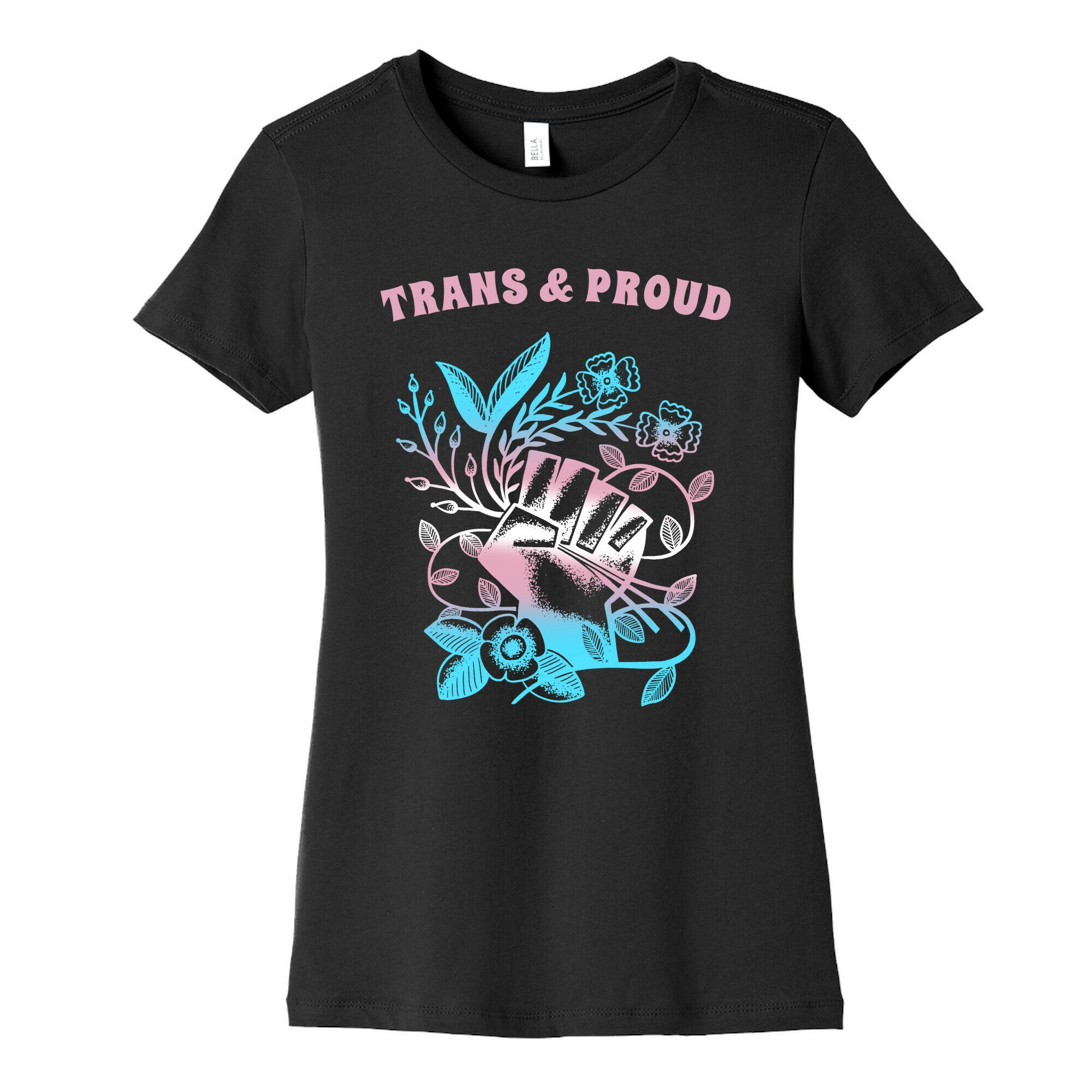 Trans & Proud Women's Cotton Tee