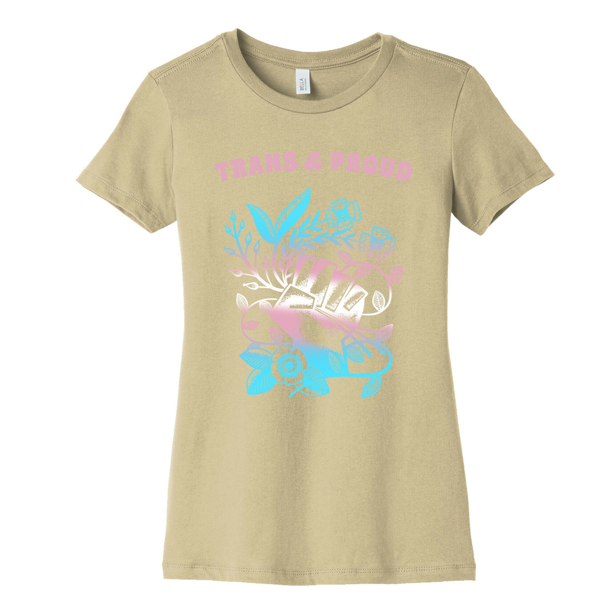 Trans & Proud Women's Cotton Tee
