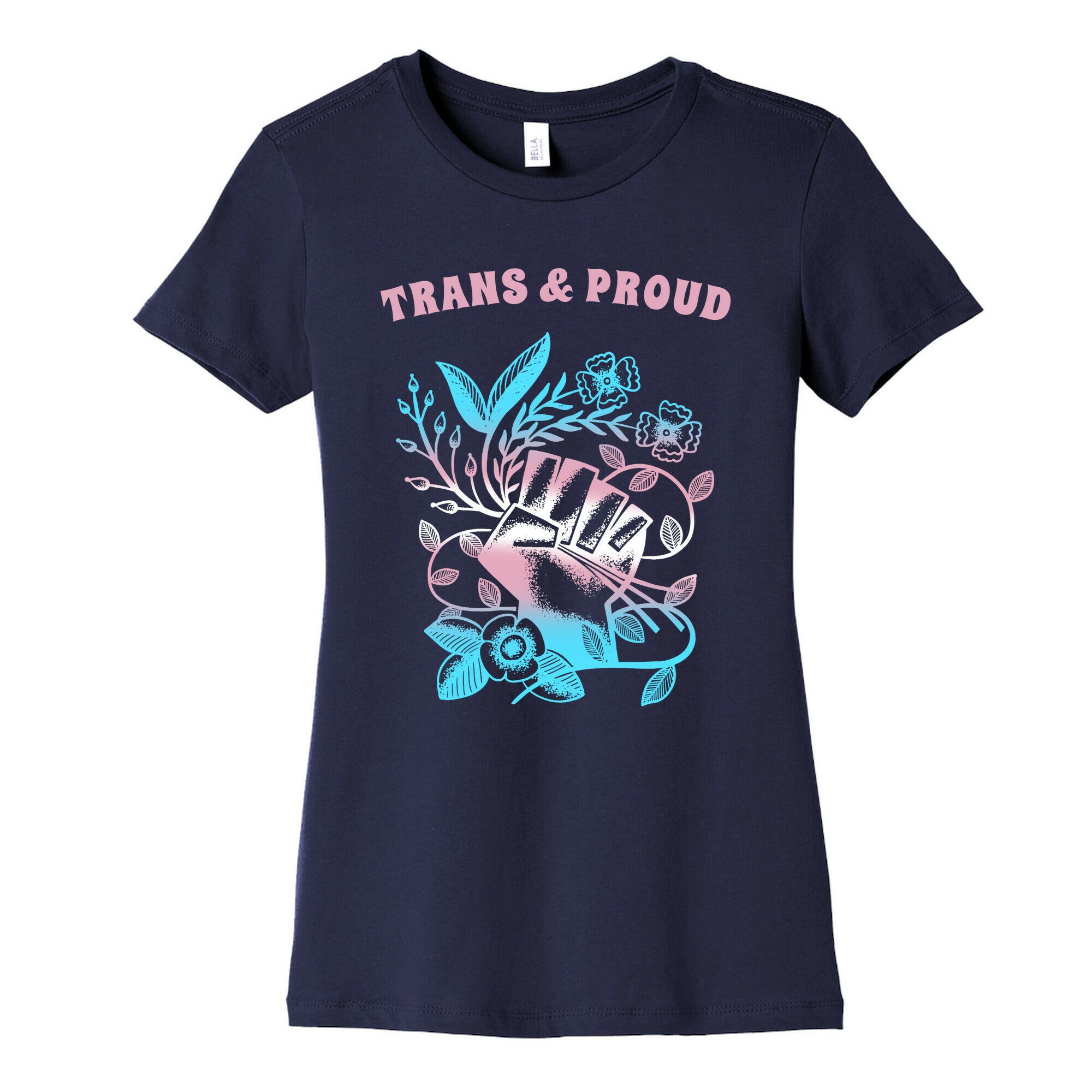 Trans & Proud Women's Cotton Tee