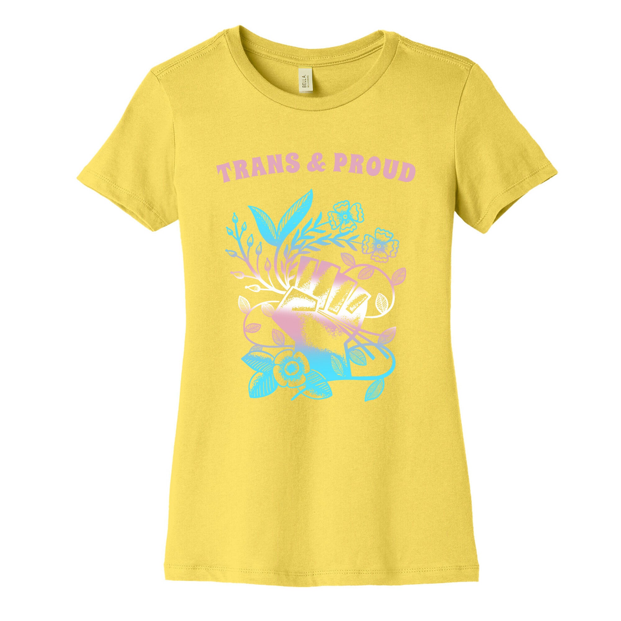 Trans & Proud Women's Cotton Tee