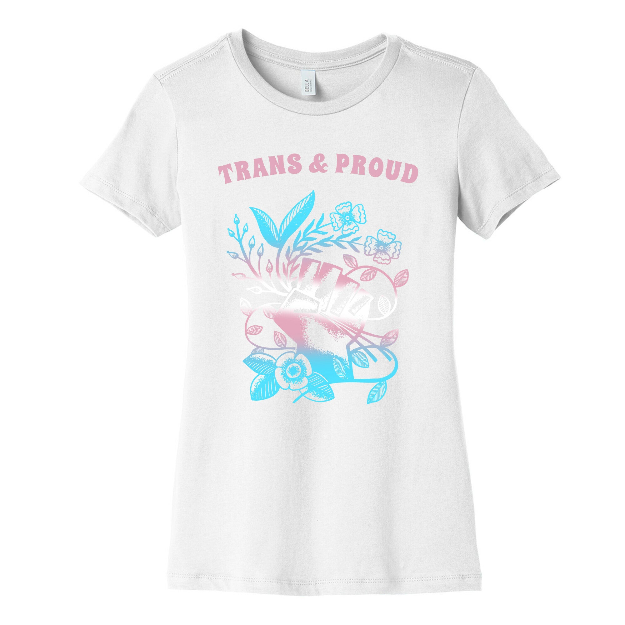 Trans & Proud Women's Cotton Tee