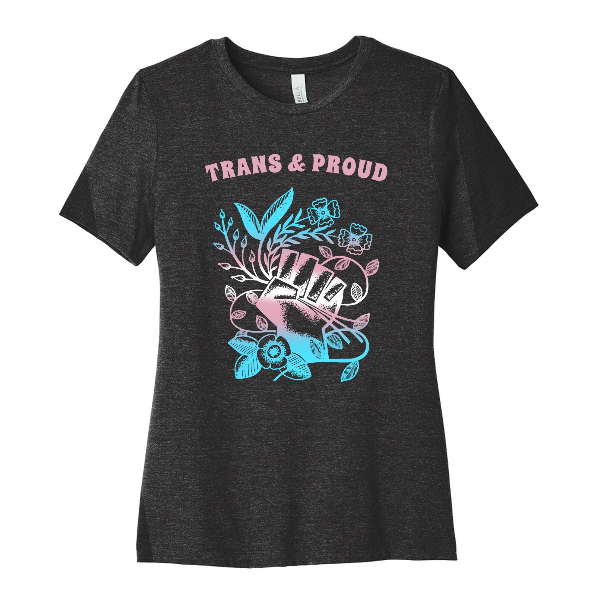 Trans & Proud Women's Cotton Tee