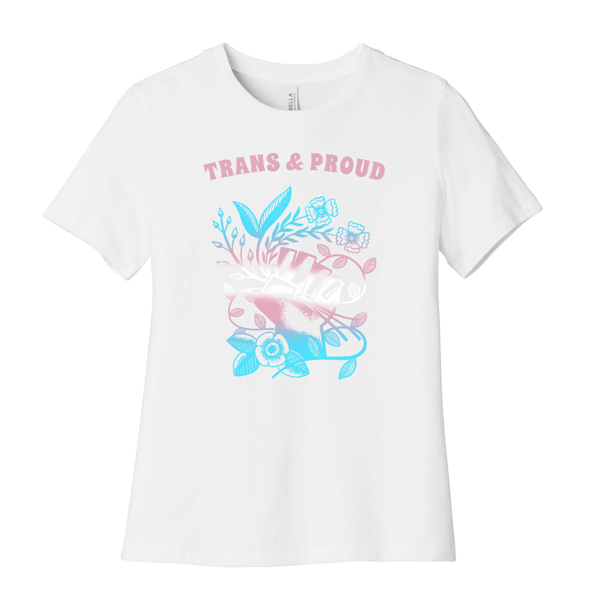Trans & Proud Women's Cotton Tee