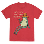 You've Yee'd Your Last Haw Partner Unisex Triblend Tee