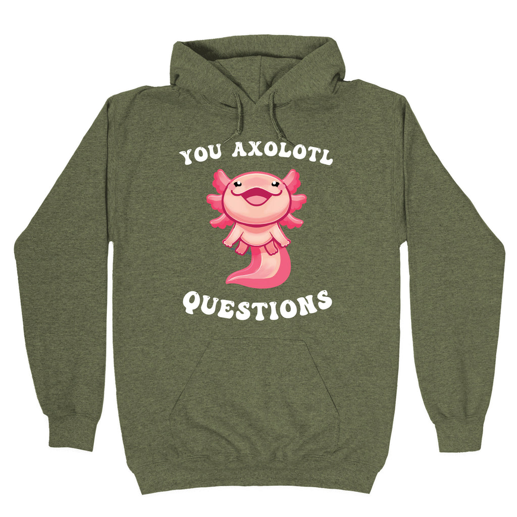 You Axolotl Questions Hoodie