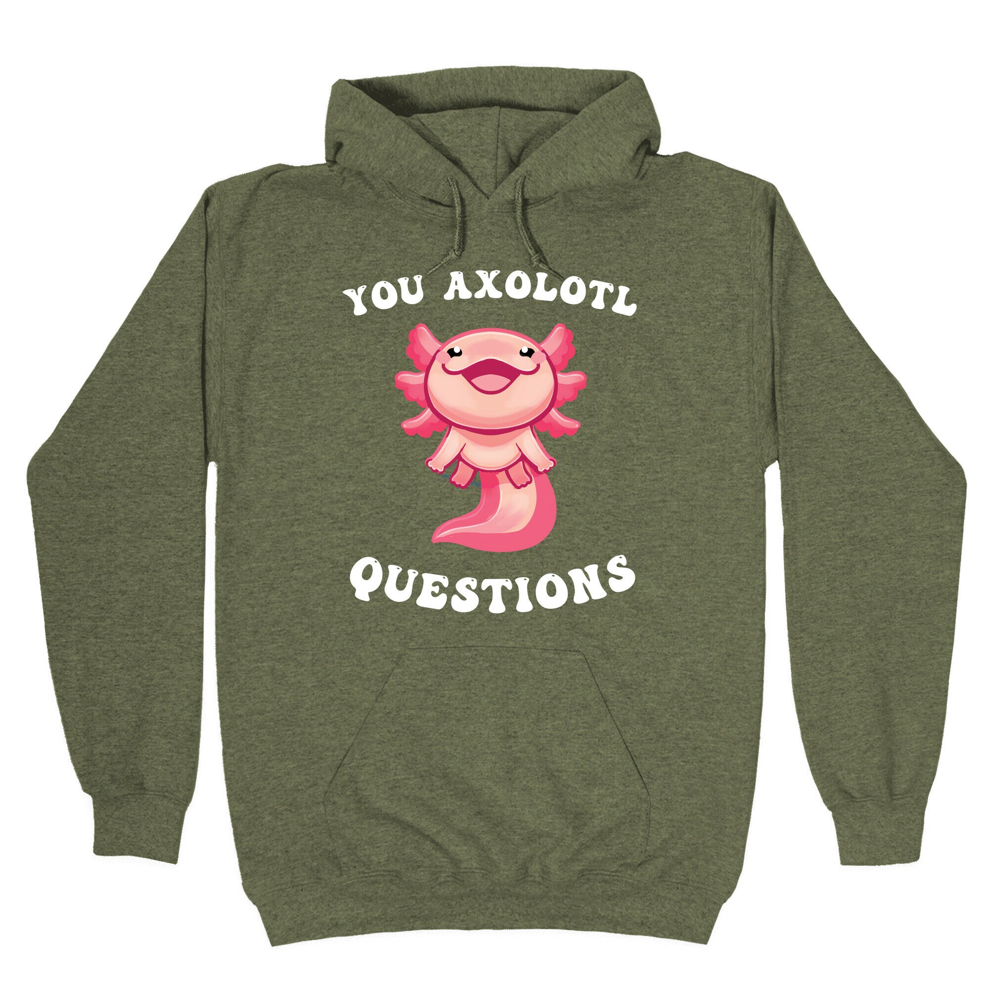 You Axolotl Questions Hoodie