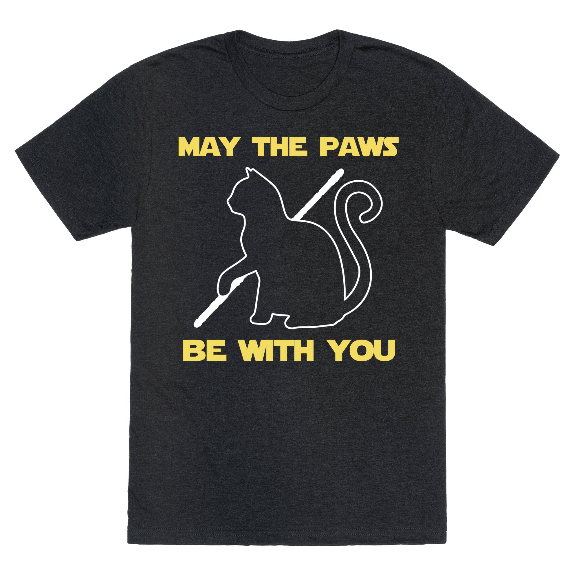 May The Paws Be With You Unisex Triblend Tee