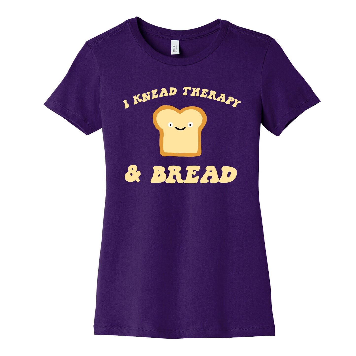 I Knead Therapy and Bread Women's Cotton Tee