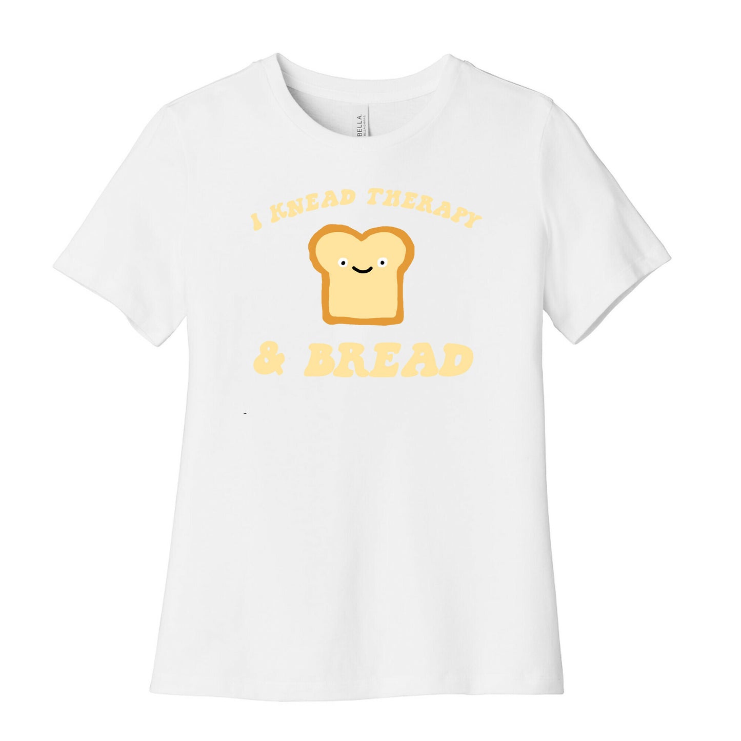 I Knead Therapy and Bread Women's Cotton Tee